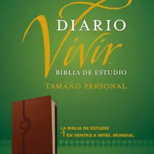  Diario Vivir NTV Tamaño Personal Sentipiel Café Claro - Tubiblia.com