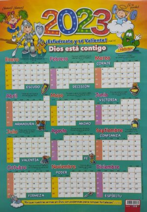 Calendario de pared Palabritas 2023