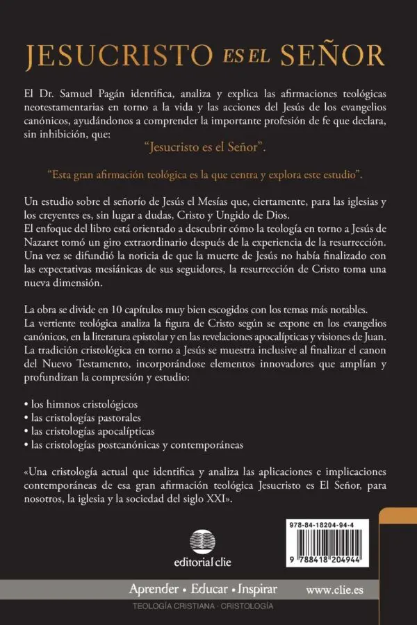 Jesucristo Es El Señor - Tubiblia.com