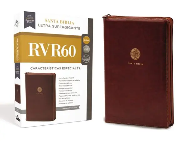 RVR60 Letra Super Gigante Cafe - Tubiblia.com