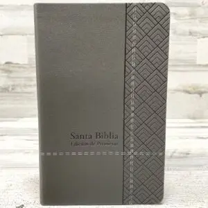 RVR60 Manual Imitacion Piel Gris Indice - Tubiblia.com