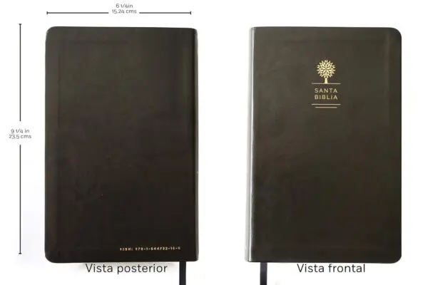 Biblia RVR60/Imitación Piel/Negra/Índice - Imagen 7