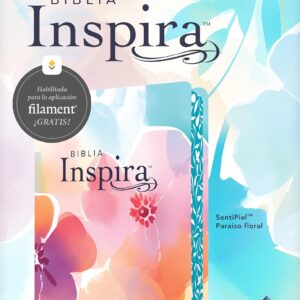 Biblia Inspira NTV (SentiPiel Paraíso floral) con Filament