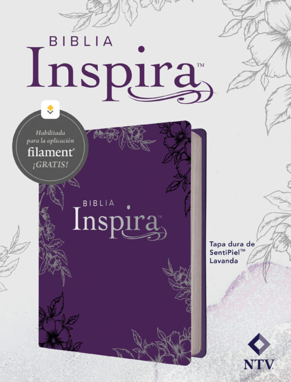 Biblia Inspira NTV Morada Con Filament