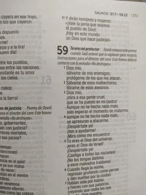 Biblia Traducción Lenguaje Actual Misionera Blanca - Imagen 2