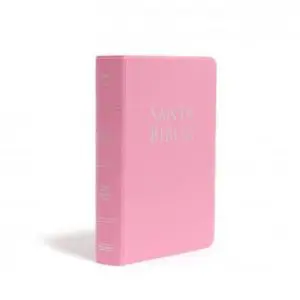 Biblia/RVR1960/Letra Grande/Manual/Vinilo/Rosa