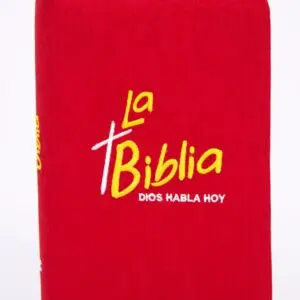 Biblia Dios Habla Hoy - Bordado Rojo