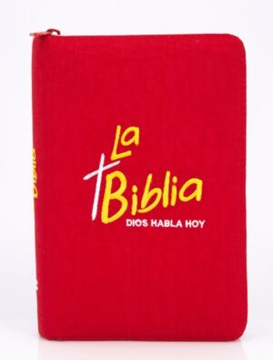 Biblia Dios Habla Hoy - Bordado Rojo