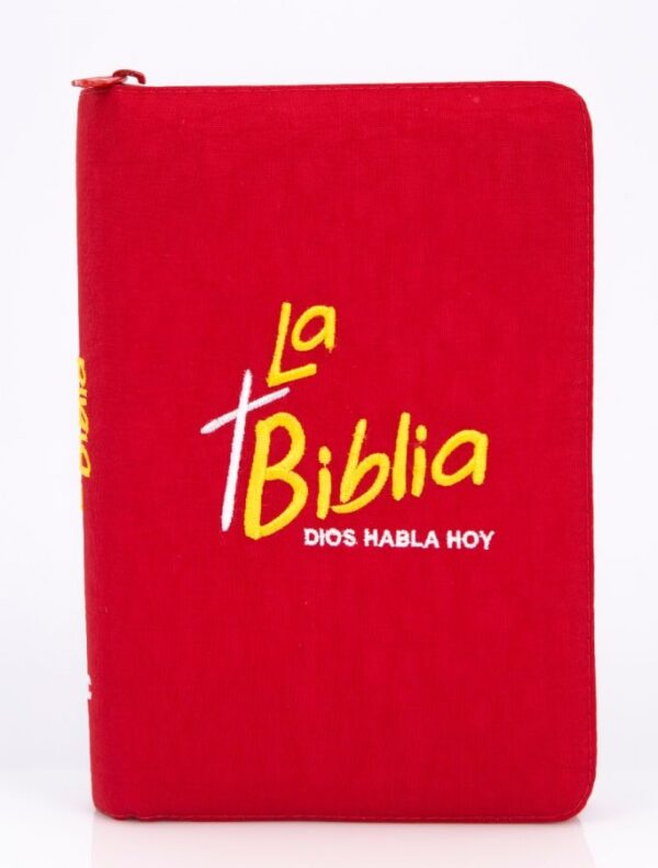 Biblia Dios Habla Hoy - Bordado Rojo