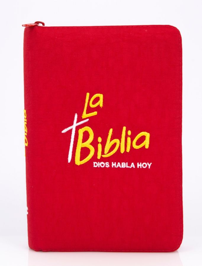 Biblia Dios Habla Hoy - Bordado Rojo