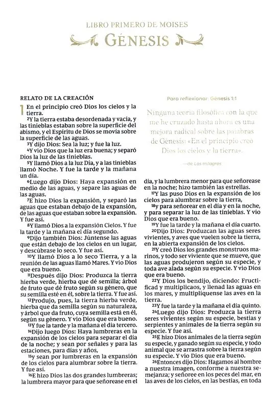 Biblia/RVR/Reflexiones C.S.Lewis/Imitacion Piel/Azul Marino - Imagen 2