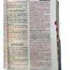 Biblia Reina Valera 1960 045 LG Bifloral Turquesa - Imagen 2