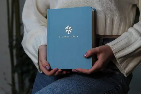 Biblia Católica De Apuntes/Tapa Dura/Azul - Imagen 3
