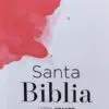 Biblia RVR60 Letra Grande Rojo y blanco Canto blanco