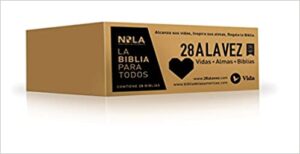 Caja De Biblias x 28 und/NBLA/Misionera/28 A La Vez