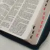 Biblia Compacta RV60/ Tela en Jean/ 11 puntos - Imagen 3