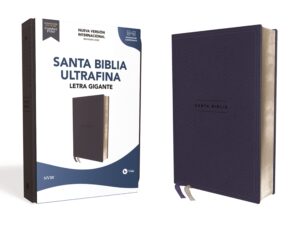 Biblia/NVI/Revisión 2022/Ultrafina/Letra Gigante/Imitación/Azul Marino/PJR