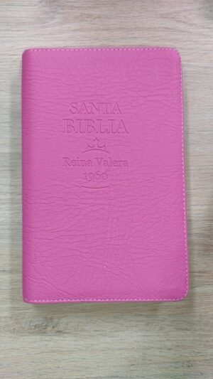 Biblia Reina Valera 1960 con forro y cierre