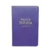 Biblia RVR1960 Manual Letra Grande / Imitación Piel Lila