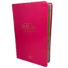 Biblia/RVR1960/Manual 065/LG - 12 Puntos/PJR/Imitacion Piel/Fucsia