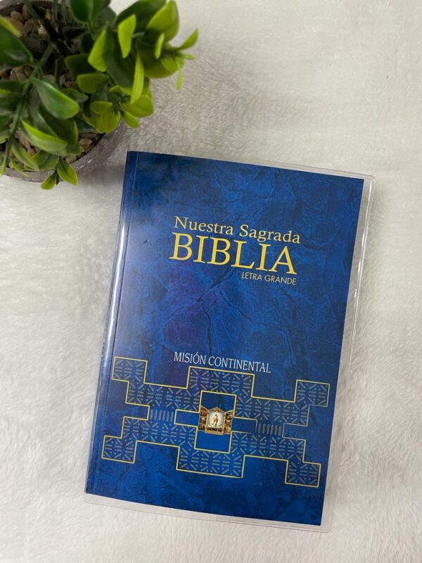 Nuestra Sagrada Biblia Misión Continental Letra Grande