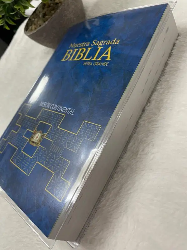 Nuestra Sagrada Biblia Misión Continental Letra Grande - Imagen 2