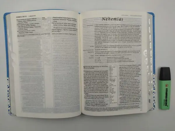 Biblia NTV Referencia ultrafina LG sentipiel índice - Imagen 4