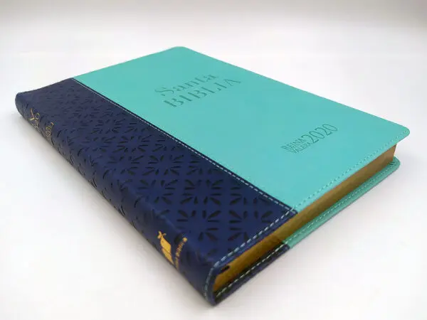 Biblia RVR 2020 Turquesa Azul - Imagen 2