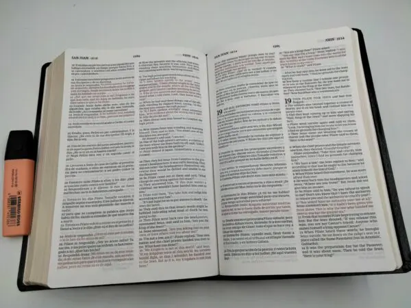Biblia Bilingüe RVR60 CSB Negro - Imagen 6