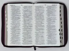 Biblia RVR60 LG tamaño manual con cierre con índice - Imagen 4