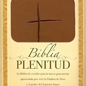 Biblia de estudio Plenitud RVR60 i/piel tamaño personal