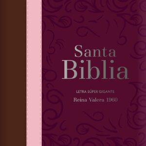 Biblia RVR60 Letra Súper Gigante Tricolor con Índice