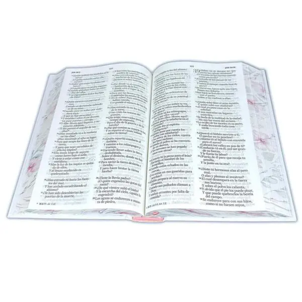 Biblia RVR60 LG 12.5 pts Tamaño Manual Tapa Dura con Elástico - Imagen 3