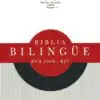Biblia RVR 1960 KJV bilingüe piel negro con índice
