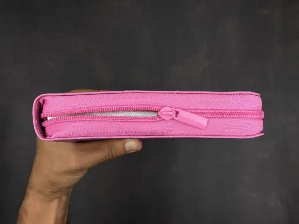 Biblia LG 12 puntos RV2020 imit. piel rosado - Imagen 3