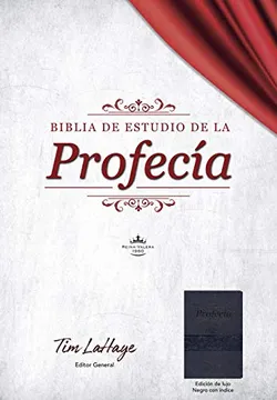 Biblia RVR60 de Estudio Profecía piel negra índice