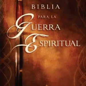 Biblia RVR60 de Estudio Guerra Espiritual Tapa Dura con Índice