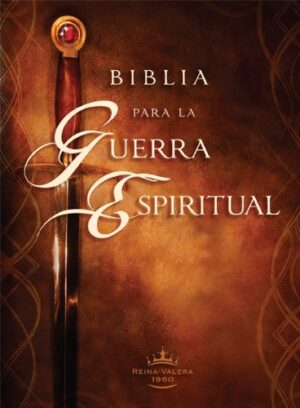 Biblia RVR60 de Estudio Guerra Espiritual Tapa Dura con Índice