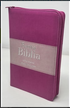 Biblia RVR 1960 LG tamaño manual bicolor con índice - Imagen 2