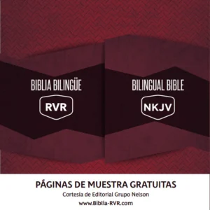 Biblia Bilingue RVR-NKJ-Rojo