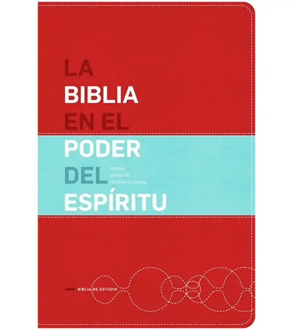 Biblia en el poder del Espíritu/NVI/rojo-azul