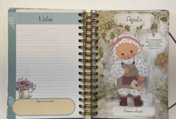 Agenda Isabella Canasta de Flores 2025 - Imagen 2