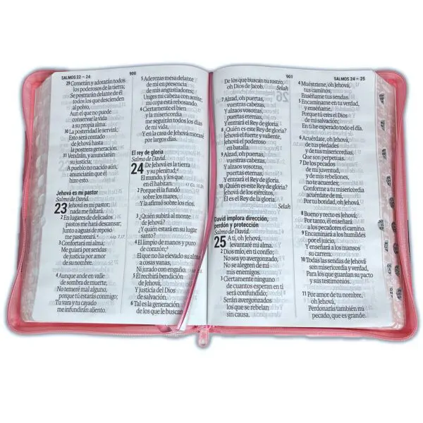 Biblia Letra Supergigante 19 puntos: RVR60/duotono con índice - Imagen 2