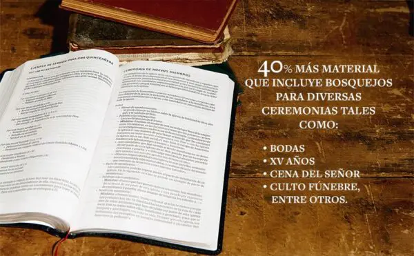 Biblia del Ministro Edición Ampliada Negra - Imagen 2