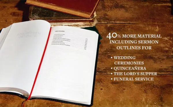 Biblia del Ministro Edición Ampliada Negra - Imagen 3