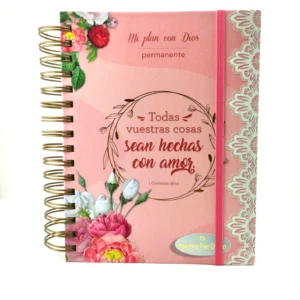 Planificador 1ª COR 16:14 Mi Plan Con Dios