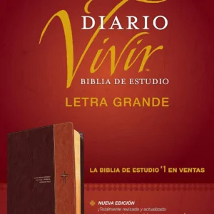 Biblia RVR 1960  Estudio Diario Vivir Letra Grande Café  Índice