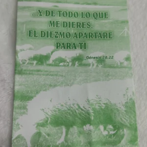 Sobres Para Diezmo Y Ofrenda Pequeño / Paquete por 100 Unidades