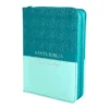 Biblia Reina Valera 1960 De Bolsillo Imitación Piel Turquesa