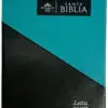 Reina Valera 1960 Triangular Negro Turquesa